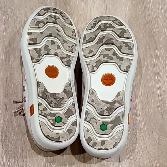 Timberland Amherst Canvas Beige Oxford Women Shoes | Size 6 - Picture 8 of 12